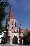 Das Kreuztor, ein Wahrzeichen der Stadt Ingolstadt