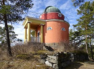 Kvistabergs äldsta observatorium från 1919.