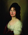 Portrait de Marie Lanskaïa, née Chatilova (1767-1842), auteur inconnu (vers 1800)