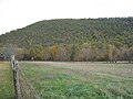 Little Cacapon Mountain viewed from Ginevan Cemetery near Little Cacapon