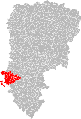 Localisation de Communauté de communesVillers-Cotterêts - Forêt de Retz