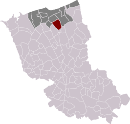 Kaart van Koudekerke-Dorp