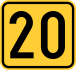 State Road 20 shield}}