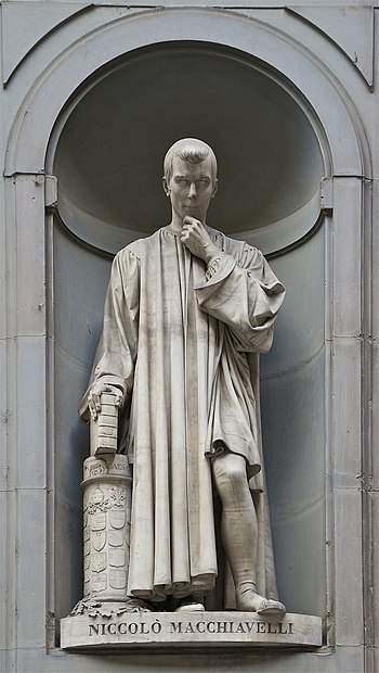 Statue of Niccolò Macchiavelli (Serie "th...