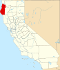 Localização do Condado de Humboldt (Califórnia)