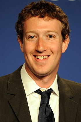 مارك زوكربيرج Mark Zuckerberg المؤسس والمدير التنفيذي لـ فيس بوك
