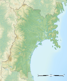Sendai Bay is located in Miyagi Prefecture
