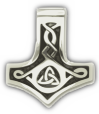 Mjolnir, El Martillo de Thor, es uno de los símbolos más representativos de Ásatrú.