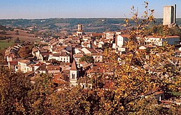 Montcuq-en-Quercy-Blanc – Veduta