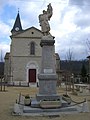 Le monument aux morts de Saint-Just-de-Claix.