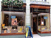 The Colman's Mustard Shop & Museum in The Royal Arcade, Norwich, England