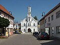 Nandlstadt: neugotisches Rathaus