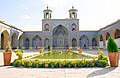 حیاط زیبای مسجد نصیرالملک