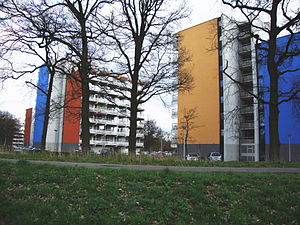 Hoogbouw langs de Teersdijk (Tolhuis)