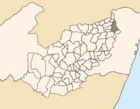 Poziția localității Limoeiro (Pernambuco)