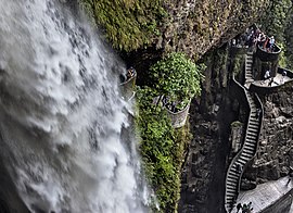 Wasserfall nahe Baños