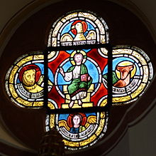 Quatrefoil window at the St. Petrus parish church in Peterslahr, Germany Peterslahr St.Petrus99.JPG