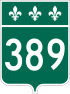 Route 389 shield