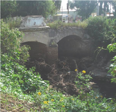 Puente de la Avenida San Antonio, en 2013.