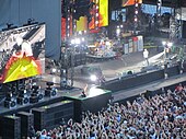 Concert des Red Hot Chili Peppers au Stade de France en juin 2012.