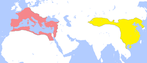 English: Locator map for the Roman Empire and ...