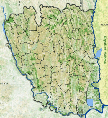 Harta de localizare Romania Galati gif