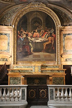Cappella del Santissimo Sacramento e delle Cinque Piaghe di Gesù Cristo i San Lorenzo in Damaso.