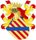 Royal Coat of Arms of the Monarchs of Majorca since the 14th Century.svg