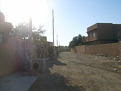 A street in Rutbah, 2004