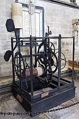 Salisbury Cathedral clock, 1386?, Salisbury Cathedral, UK