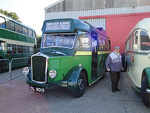 Dennis Ace buss for Southern Vectis i England.