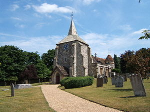 St Michael's church at Mickleham in Surrey, c. 950-1180