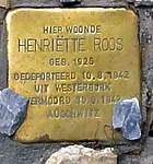 Stolperstein für Henriëtte Roos