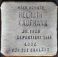 Stolperstein für Helmuth Kaufmann (Kartäuserwall 7)