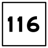 116線標誌