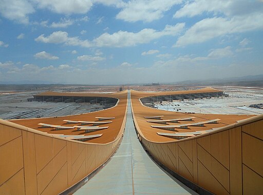 The top of New Kunming Airport