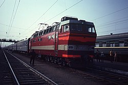 The Trans-Siberian Railway is a vital link between the Russian Far East and the rest of Eurasia. Trans-Siberia048.jpg