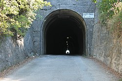 Severní portál tunelu