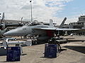 Super Hornet in display.