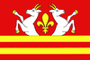 Vlajka obce Velemyšleves