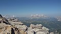 View from Monte Castello, august 2017. In the backgound the Marmolada mountain.jpg3 264 × 1 836; 1,9 MB