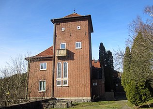 Villa Porthälla i Partille. Huset stod klart 1918.