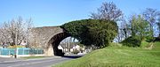 Spoorviaduct in Villepinte, Chemin de Savigny