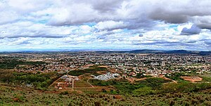 Vista parcial de Montes Claros