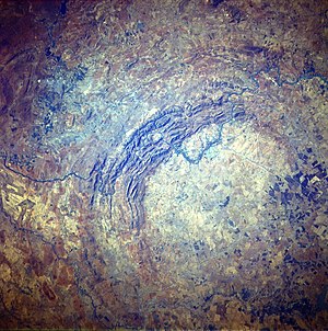 The  multi-ringed Vredefort crater