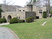 The main office of Westchester Hills Cemetery W H main office.jpg