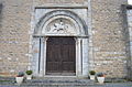Entrance to the church