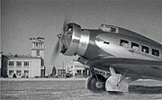 Літак ХАІ-1 в броварському аеропорту "Київ", 1938 рік