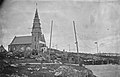 La chapelle votive de Sainte-Thérèse de l'Enfant-Jésus construite pour ces fêtes celtiques (photographie Agence Rol).