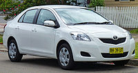 2008–2010 Toyota Yaris YRS (NCP93R; facelift, Australia)